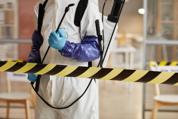 Professional Unattended Death Cleanup technician working in Columbus, NC